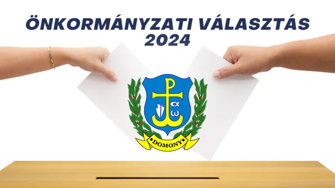 Önkormányzati választás Domony, 2024.